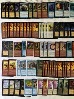MTG Magic The Gathering 150+ Card Lot Vintage Old border WOTC - Image 2