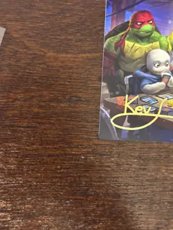 Magic The Gathering TMNT Art - Lessons from Life Stamped Card 14/54 Sidharta - Image 3