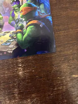 Magic The Gathering TMNT Art - Lessons from Life Stamped Card 14/54 Sidharta - Image 4