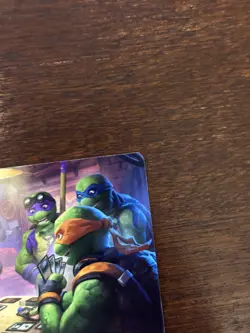 Magic The Gathering TMNT Art - Lessons from Life Stamped Card 14/54 Sidharta - Image 5