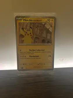 Pokemon TCG Pikachu National History Museum Jumbo Promo Card Brand New ✅ - Image 1