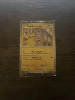 Pokemon TCG Pikachu National History Museum Jumbo Promo Card Brand New ✅ - Image 2