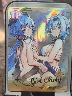Ganyu Eula Sakura Tales Card Anime Waifu Goddess Story TP SNPD-TP-090 TP-090 - Image 1