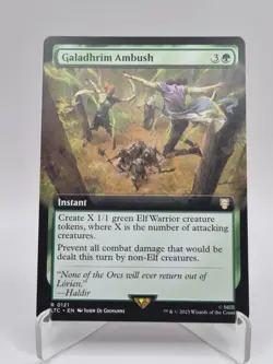 Galadhrim Ambush (LTC 121 - Extended Art) - MTG: Lord of the Rings - NM/M - Image 1