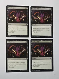 4x Diabolic Edict - Modern Horizons 1 - Near Mint - MTG - Image 1