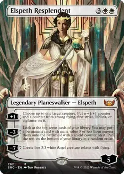 Elspeth Resplendent (Borderless) [SNC - 282] - NM [Normal] TCG MTG - Image 1