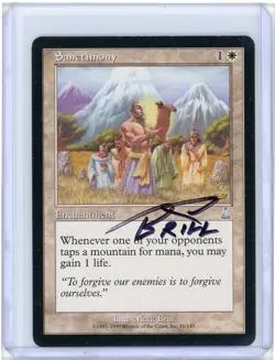 Sanctimony Urza's Destiny Signed Artist Proof MTG - Image 1