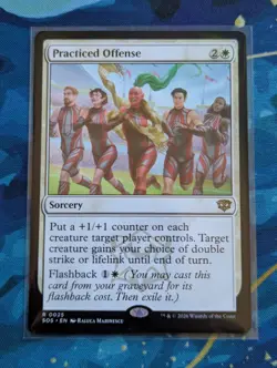 MTG Practiced Offense - NM - Secrets of Strixhaven - Image 1