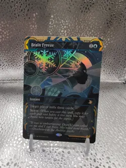 Brain Freeze #13 (Foil) NM Secrets of Strixhaven: Mystical Archive SOA Magic MTG - Image 1