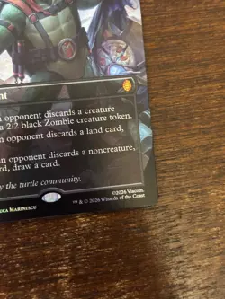 Waste Not 0132 Borderless Foil Promo Commander: TMNT Near Mint - Image 4