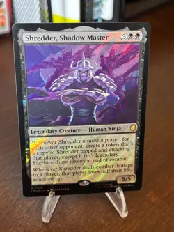 MTG: TMNT - Shredder, Shadow Master (Surge Foil) - Commander (TMC) R 0020 - Image 1