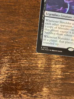 MTG: TMNT - Shredder, Shadow Master (Surge Foil) - Commander (TMC) R 0020 - Image 3