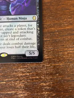 MTG: TMNT - Shredder, Shadow Master (Surge Foil) - Commander (TMC) R 0020 - Image 4