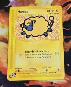Pokemon TCG Mareep Expedition Base Set 119/165 Regular Common - Image 1