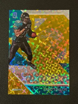Fred Taylor 2016 Panini Unparalleled Gold /5 Jaguars - Image 1