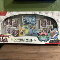 Pokemon TCG Scarlet & Violet 151 Blooming Waters Premium Collection Box Sealed - Image 1