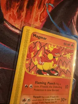 Magmar 86/165 Non-Holo Rare Pokemon Card Expedition E-Reader PTCG LP - Image 4