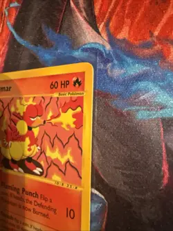 Magmar 86/165 Non-Holo Rare Pokemon Card Expedition E-Reader PTCG LP - Image 5