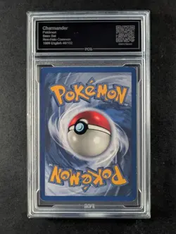 1999 Pokemon CHARMANDER #46/102 Base Set Unlimited Common English PCG 9 (C) - Image 2