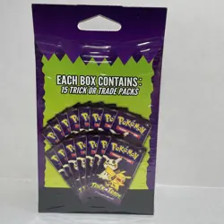 Pokemon Trick or Trade Booster Pack box - 15 Packs 2025 NEW Sealed Box - Image 2