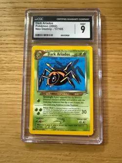 Dark Ariados - 1st Edition - Neo Destiny 17/105 - CGC 9 - Pokemon TCG - Image 1
