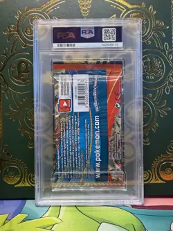 Pokemon XY Primal Clash Primal Groudon Factory Sealed Booster Pack PSA 8 - Image 2