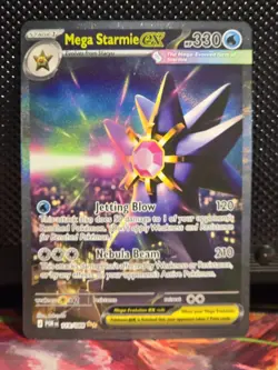 Pokemon Perfect Order Mega Starmie EX Holo SIR #118/088 **FREE SHIPPING** - Image 1