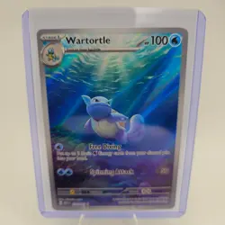 Pokemon Wartortle 171/165 S&V 151 Illustration Rare (Visible Print Lines) NM - Image 3