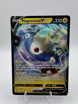 Pokemon TCG Magnezone v 056/196 Lost Origin Holo Ultra Rare Nm - Image 1