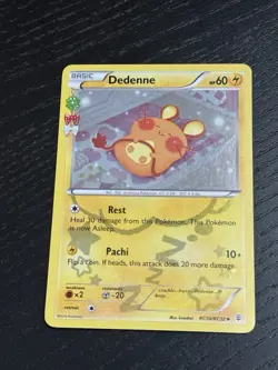 Pokemon Dedenne RC10/RC32 Generations Radiant Collection Holo LP/MP - Image 1