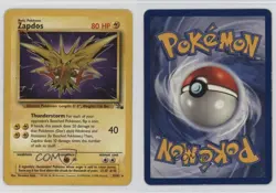 Zapdos Pokemon Fossil #30 1999 - Image 3
