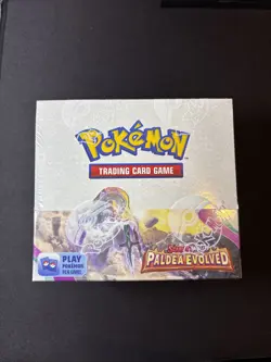 Pokemon Paldea Evolved Booster Box (36 Packs) - New & Sealed (RIP IN SEAL) - Image 1
