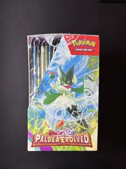 Pokemon Paldea Evolved Booster Box (36 Packs) - New & Sealed (RIP IN SEAL) - Image 2