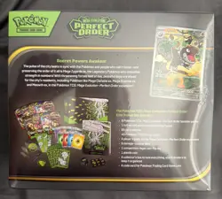 Perfect Order ETB Elite Trainer Box Pokemon TCG Factory Sealed - Image 2