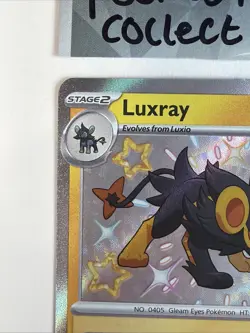 Pokemon Luxray 137/091 Sv: Paldean Fates Baby Shiny Holo - Image 2