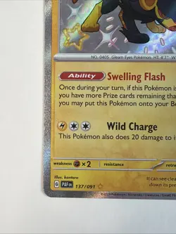 Pokemon Luxray 137/091 Sv: Paldean Fates Baby Shiny Holo - Image 5