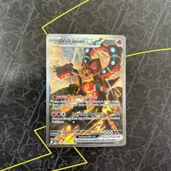 Pokemon TCG Volcanion Ex 182/159 - SIR - SV09: Journey Together - Image 1