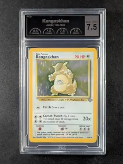 1999 Pokemon KANGASKHAN #5/64 Jungle Unlimited Holo Rare English PCG 7.5 - Image 1