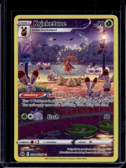 2023 Pokemon SWSH Crown Zenith Kricketune Galarian Gallery #GG02/GG70 - Image 1
