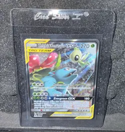 Celebi & Venusaur GX SM167 TAG TEAM Black Star Promo Holo Pokemon TCG - Image 1