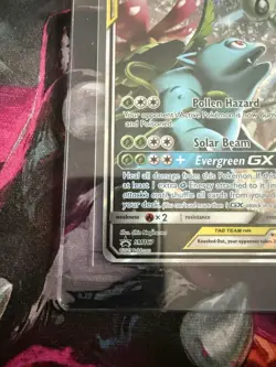Celebi & Venusaur GX SM167 TAG TEAM Black Star Promo Holo Pokemon TCG - Image 4