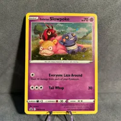 Galarian Slowpoke SWSH126 Holo Sword & Shield Promo Pokemon NM - Image 1