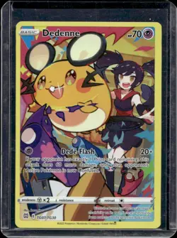 2022 Pokemon SWSH Brilliant Stars Dedenne Trainer Gallery Holo #TG07/TG30 - Image 1