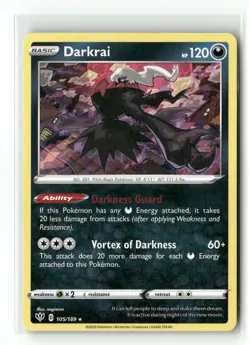 Darkrai 105/189 Rare Deck Exclusives Pokemon non holo Near Mint - Image 1