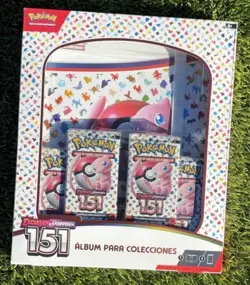 Rare SPANISH Pokemon 151 Binder Collection NEW En Espanol Collector Box - Image 1