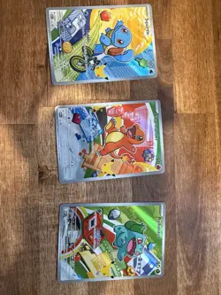 Pokemon First Partner Illustration Collection | Kanto Starters - Image 1