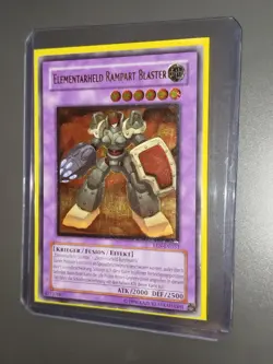 Yugioh! Elemental Hero Rampart Blaster Ultimate Rares EEN-DE033 German - Image 2