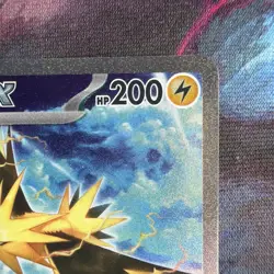 Pokemon TCG Zapdos EX Card 202/165 Scarlet Violet-151 Sir - Image 3