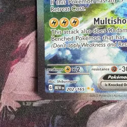 Pokemon TCG Zapdos EX Card 202/165 Scarlet Violet-151 Sir - Image 5