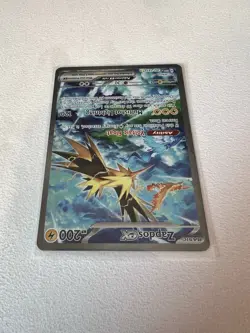 Pokemon TCG Zapdos EX Card 202/165 Scarlet Violet-151 Sir - Image 2